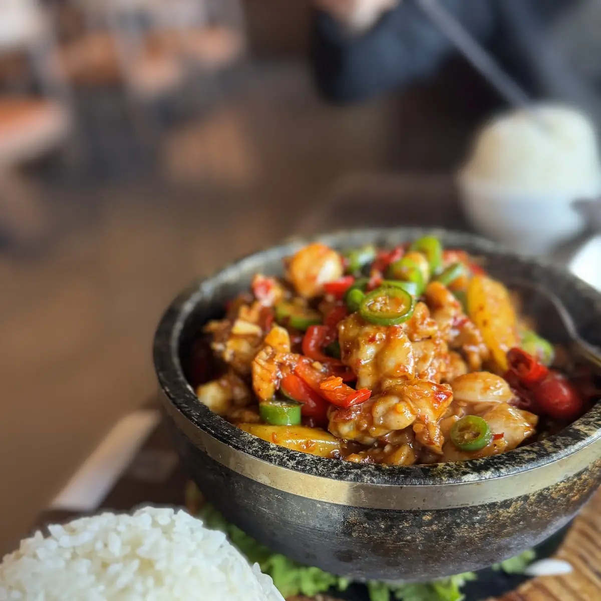 mapo tofu wangus beef 石锅安格斯牛麻婆豆腐